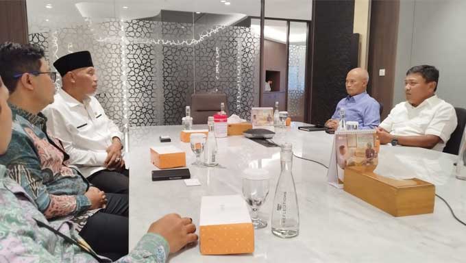 Gubernur Sumbar Fasilitasi Penjajakan Kerja Sama Jamkrida Sumbar dengan BSI