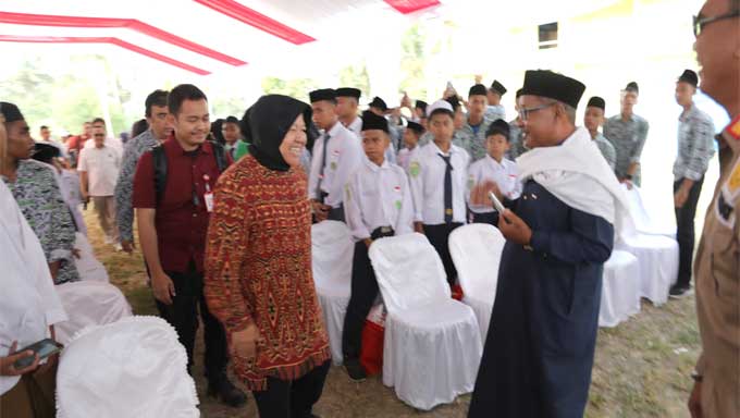 Mengenal Ponpes Alkhairaat di Pulau Sebatik yang Dikunjungi Mensos Risma