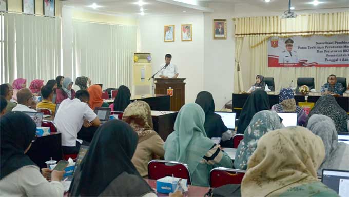 Pejabat Fungsional Agam Ikuti Sosialisasi Pembinaan Kebijakan Terbaru