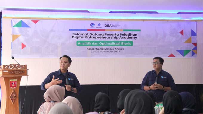 Diskominfo Agam Selenggarakan Pelatihan Analitik dan Optimalisasi Bisnis untuk Pelaku Usaha