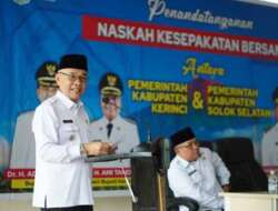 Pemkab Solsel Teken Kerja Sama dengan Kerinci, dari Bidang Pendidikan Sampai Kesehatan