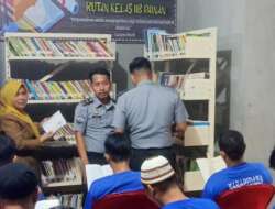 Dinas Perpustakaan dan Arsip Pessel Lakukan Pembinaan dan Pendataan di Rutan Painan