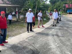 Pemkab Agam Rekonstruksi Jalan Anak Aia Dadok – Rimbo Talang