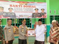 Polres Muba Bakti Sosial dan Kesehatan di Ponpes Al Hidayat Al-Qur’Anniyyah Walisongo