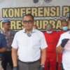 Kasat Reserse Narkoba Polres Purbalingga, AKP Achirul Yahya memimpin konferensi pers pengungkapan kasus narkotika
