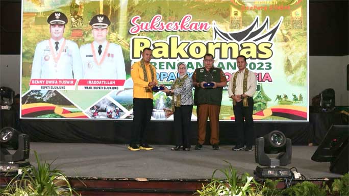 Rakornas dan Perencanaan Program Kerja Geopark di Kawasan Geopark Ranah Minang Silokek