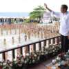 Presiden Jokowi saat Puncak Sail Teluk Cenderawasih 2023