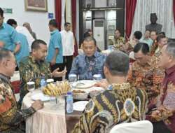 Wagub Sumbar bersama Plt Gubernur Lemhanas Berdiskusi Lepas