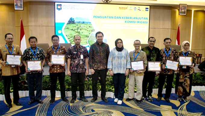Komisi Irigasi Berperan Penting Membangun Pertanian Berkelanjutan