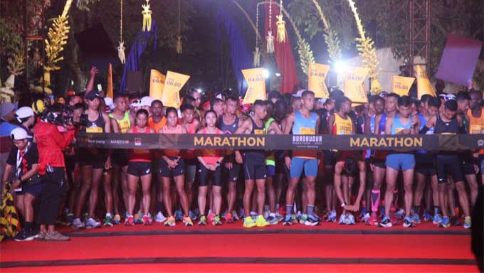 Borobudur Marathon 2023 Berlangsung Meriah