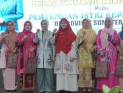 Ketua TP PKK Sumbar Rangkul Organisasi Wanita Berdonasi untuk Palestina