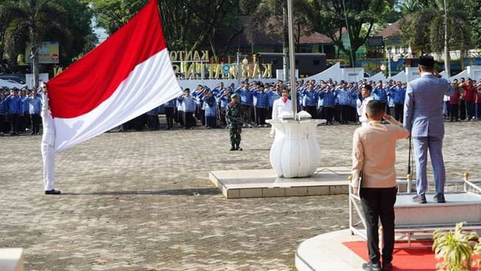 Upacara Peringatan Hari Pahlawan Tahun 2023 di Kabupaten Solok Selatan