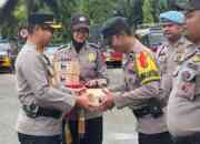 Kapolres Dharmasraya Pimpin Apel Gelar Pasukan Operasi Kepolisian Terpusat Lilin 2023