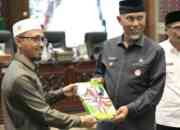 Gubernur Terima Laporan Reses DPRD Sumbar Masa Sidang Pertama 2023/2024