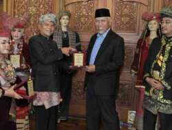 Tuanku Raja Besar Negeri Sembilan Berkunjung ke Nagari Sungai Baringin, Lima Puluh Kota