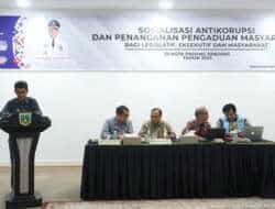Inspektorat Padang Panjang Gelar Sosialisasi Antikorupsi Dan Penanganan Pengaduan Masyarakat