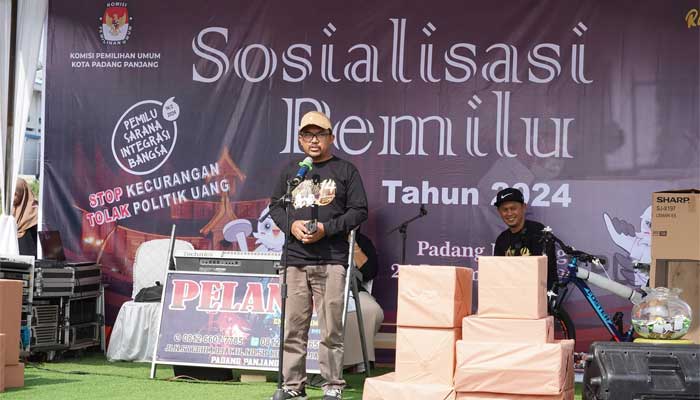 Kpu Padang Panjang Gelar Sosialisasi Pemilu 2024 Di Bancalaweh