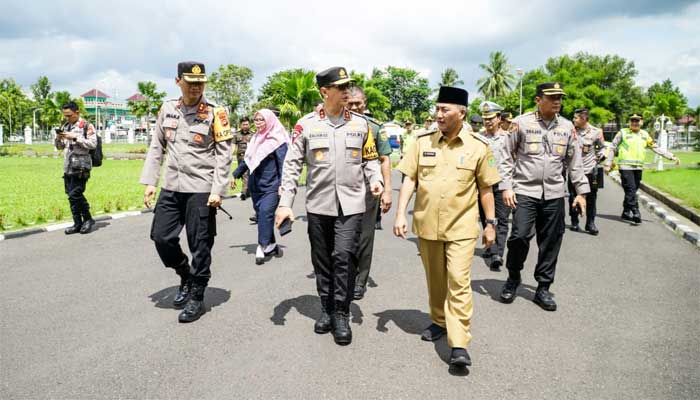 Sambangi Muba, Kapolda Sumsel Ingatkan Antisipasi Potensi Penyimpangan Pemilu 1 Kapolda Sumsel sambangi Muba