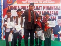 Disdikbud Agam Selenggarakan Lomba Adat Pasambahan, Ini Para Juaranya