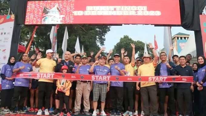 Minang Geopark Run 2023 Di Bukittinggi Sukses