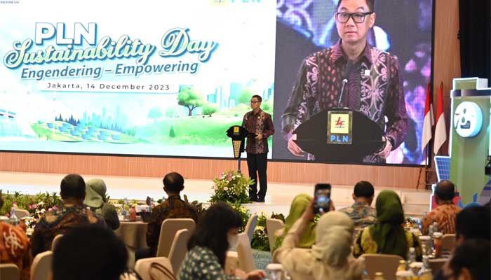 Darmawan Prasodjo membuka acara PLN Sustainability Day 2023