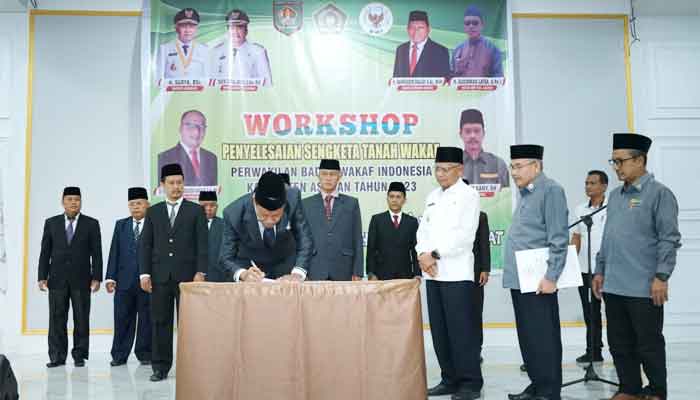 Pelantikan Pengurus Badan Wakaf Indonesia Kabupaten Asahan 2023-2026