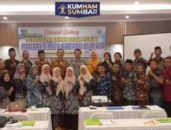 Kemenkumham Sumbar Berikan Pembinaan Nagari Sadar Hukum di Limau Gadang Lumpo, Pessel