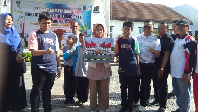Pemko Sawahlunto Peringati Hari Disabilitas Internasional ke-31