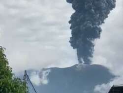 Gunung Marapi Meletus, Wako Bukittinggi Imbau Warga Tidak Keluar Rumah