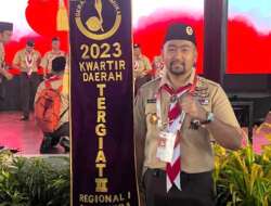 Kwarda Gerakan Pramuka Sumbar Terima Penghargaan Kwarda Tergiat I Regional Sumatera