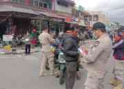 BPBD Kesbangpol Padang Panjang Kembali Bagikan Masker