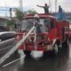 Damkar Padang Panjang Bersihkan Jalan dan Perkantoran