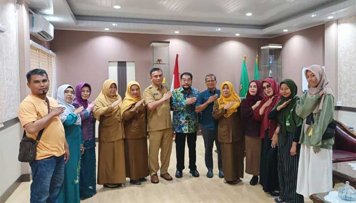 Leonardy berkunjung ke Dinas Koperasi dan UKM Sumbar