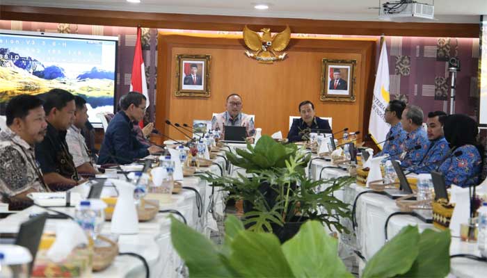 Ketua Ombudsman Ri, Mokhammad Najih Mengunjungi Kantor Kementerian Sosial
