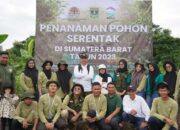 Penanaman Pohon Serentak Di Sumatera Barat