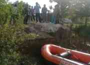 Pencarian Korban Tenggelam Di Bawah Jembatan Harmoni Dadok Tunggul Hitam, Kota Padang