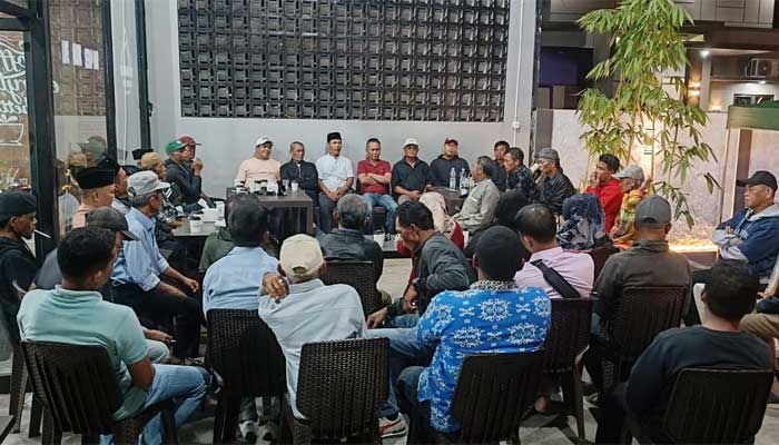 Pertemuan masyarakat Nankodok di Resto Sudimoro Tanjung Pati