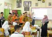 PJAS Melaju ke Tingkat Nasional, Pj Wako Sonny Tinjau SMPN 1 Padang Panjang