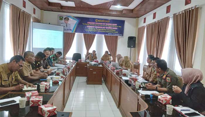 Satgas Saber Pungli Kabupaten Solok Adakan Rapat Kerja Dan Sosialisasi