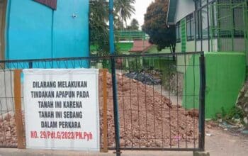 Pertikaian Tanah Sekolah Yayasan Al-Iffat Di Kelurahan Ibuah Berujung Ke Ranah Hukum