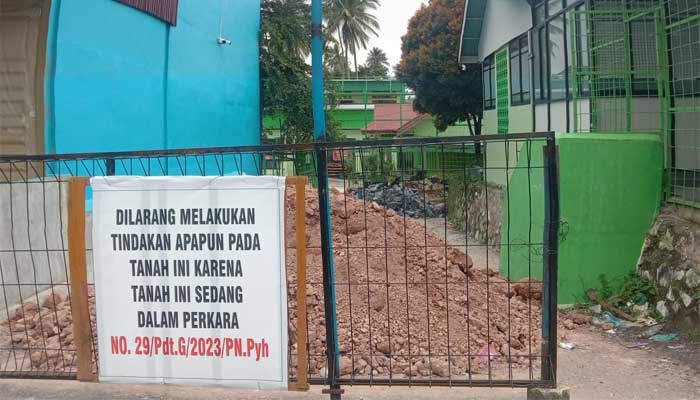 Pertikaian Tanah Sekolah Yayasan Al-Iffat di Kelurahan Ibuah