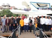 Ketua DPD RI, AA LaNyalla Mahmud Mattalitti bersama anggota DPD RI Sub Wilayah Barat II, berkunjung ke Pulau Untung Jawa, Kepulauan Seribu, Provinsi DKI Jakarta