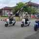 Kapolres Dharmasraya dan Kasat Lantas Patroli Ramah Lingkungan