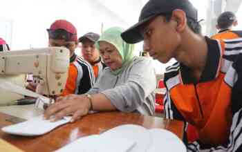 Pelatihan Menjahit Di Rusun Sentra Mulya Jaya Jakarta