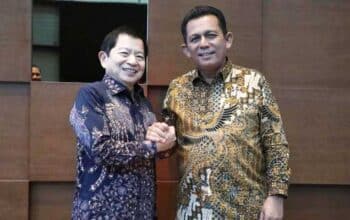 Gubernur Kepulauan Riau, H. Ansar Ahmad Bersama Menteri Bappenas Ri, Suharso Manoarfa