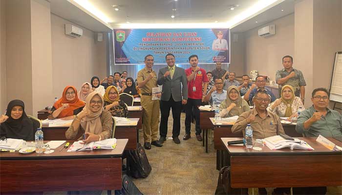 BKPSDM Kabupaten Solok Gelar Diklat Sertifikasi Pengadaan Barang dan Jasa Pemerintah 1 BKPSDM Kabupaten Solok Gelar Diklat Kompetensi Sertifikasi Pengadaan Barang dan Jasa Pemerintah