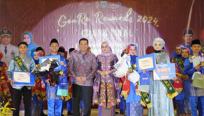 Fiqih Dan Keysa Jadi Duta Genre Kota Padang Panjang 2024