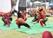 Tari Alang Suntiang Pangulu Meriahkan Festival Tambua Tansa Di Padang Laweh, Agam