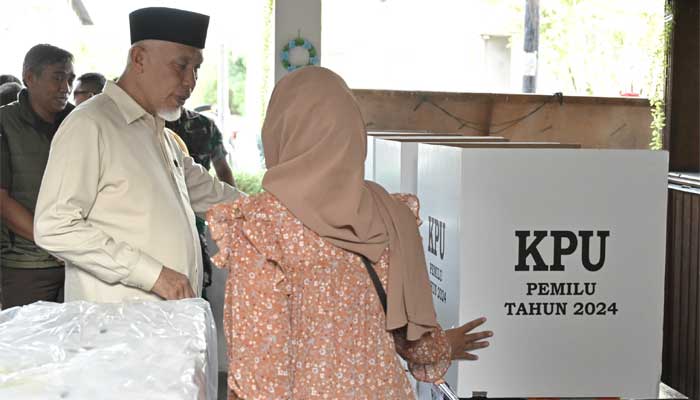 Gubernur Sumbar Tinjau Kesiapan Sejumlah Tps Di Kota Padang