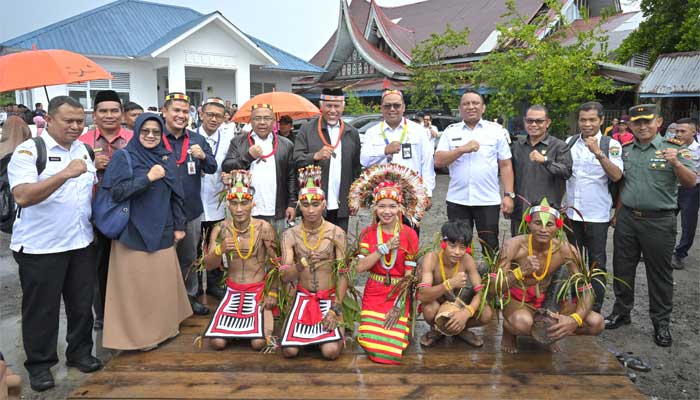 Gubernur Sumbar Beserta Perwakilan 4 Kementerian Berkunjung Ke Mentawai